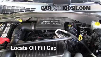 Oil & Filter Change Dodge Durango (2004-2009) - 2004 Dodge Durango SLT